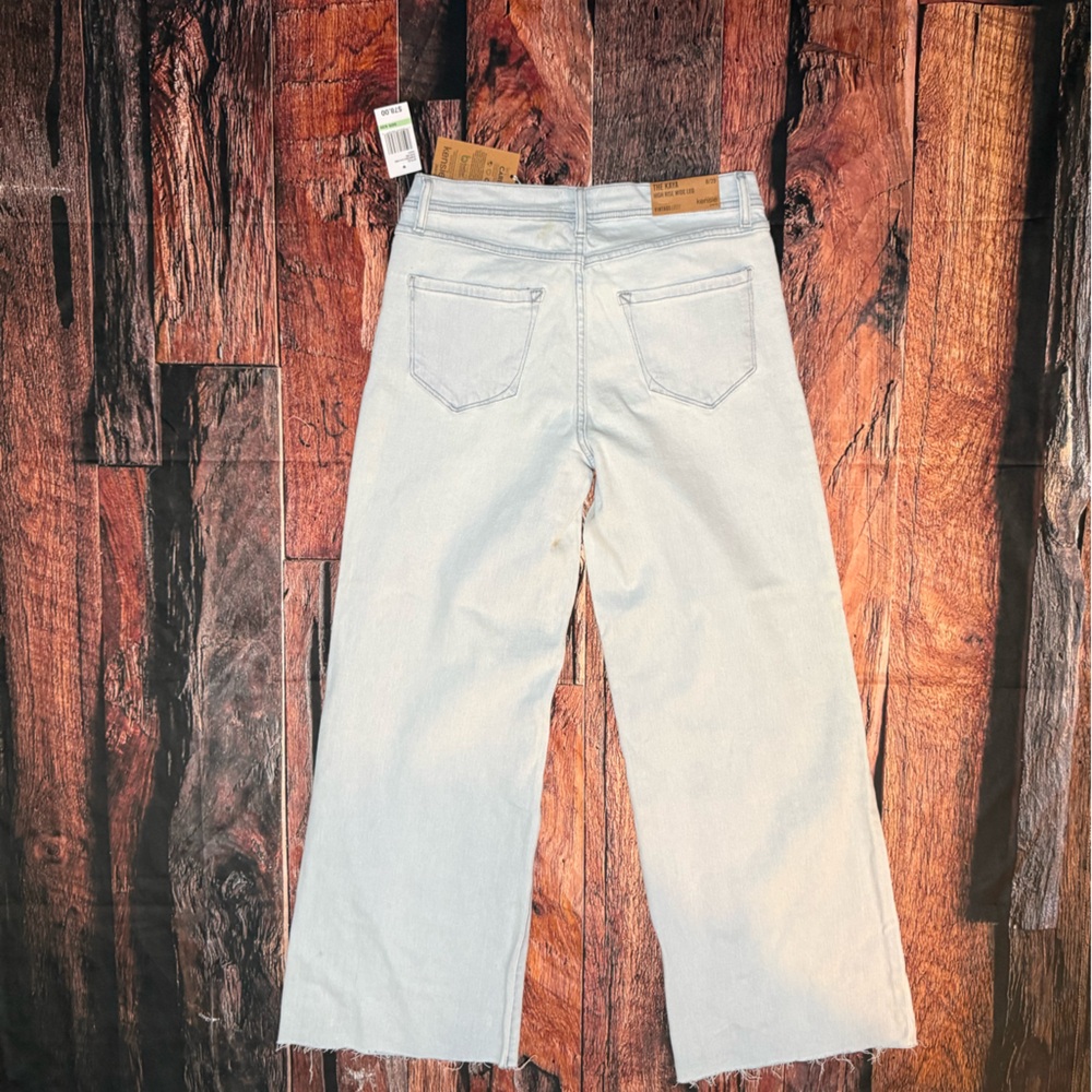 Kensie Light Blue Flare & Wide Leg Jeans